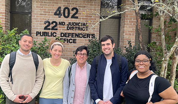 Law students at the Mississippi Center for Justice